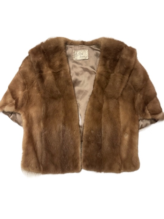 I.J. Fox Jackets & Blazers - Vintage Brown Short Mink Fur Jacket
